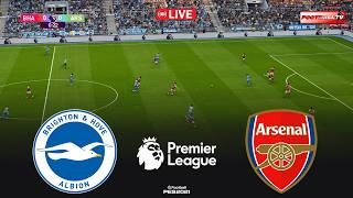 🔴LIVE : Brighton vs Arsenal - Premier League 2026 | Pes 21 Gameplay Simulation screenshot 1