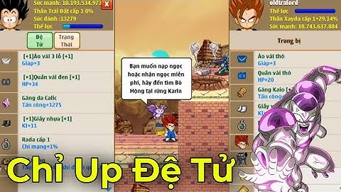 Ngọc Rồng Online - Chỉ Up Đệ Tử [ Tập 1 ] Mua Ngọc Của Youtuber Lớn Nhất Ngọc Rồng Kòi Octiiu957 !!
