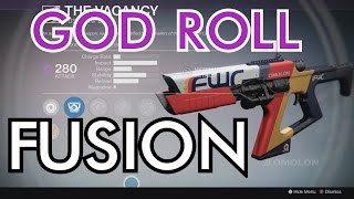 BEST FUSION RIFLE IN DESTINY