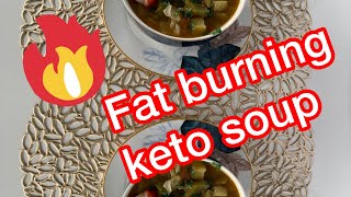 Fat burning keto diet soup   حساء الكيتو دايت الحارق للدهون