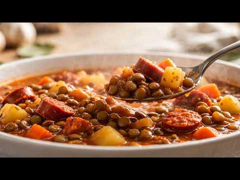 How to Make HOMEMADE LENTILS: The Easy, Creamy, and Traditional Recipe