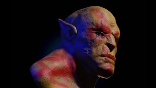 Speed Sculpting Orc para o #Orctober