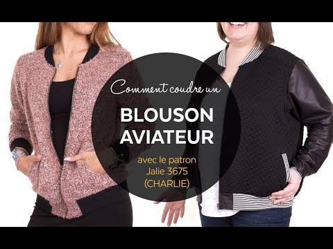 Coudre Comment Blouson Un Jalie Aviateurpatron 3675Youtube 43LRAj5q