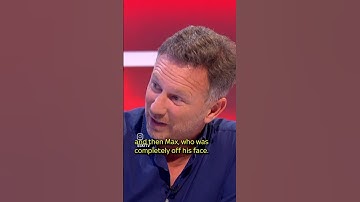 Christian Horner Explains How Drunk Max Verstappen Was After Winning The 2021 Championship #shorts