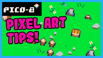 Pixel Art Tips in Pico-8! - Pixel Art guide for Beginners!