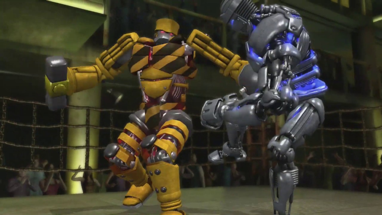 REAL STEEL THE VIDEO GAME - UNKNOWN vs RAMCHIP & TOOLBOX, IDA-TEN (BEAT