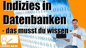 So nutzt ihr einen Index in Datenbanken? (Nicht gruppierter und gruppierter Index)