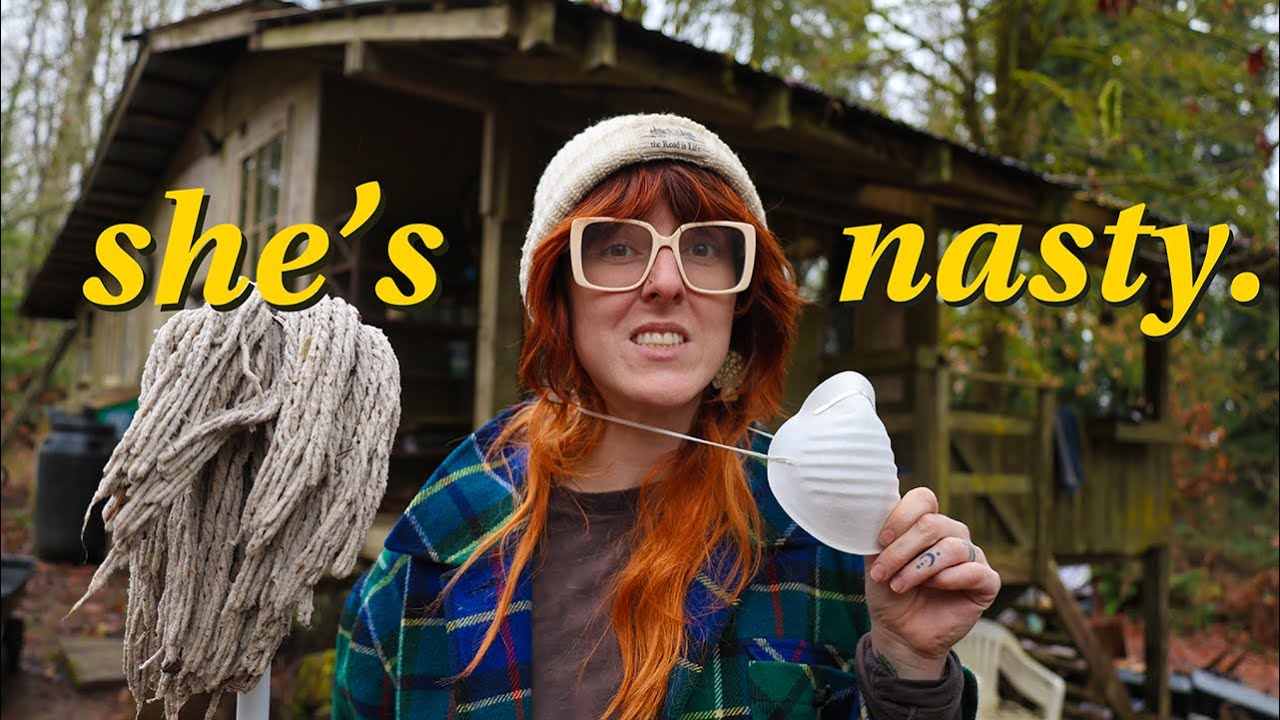 Cleaning Out the Back Room of the Abandoned Cabin