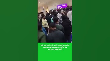 HỘI NGHỊ TỶ ĐÔ - BỮA TRƯA BẠC CẮC: DOANH NHÂN TRANH THỨC ĂN, ĐẠP ĐỔ BÀN GHẾ | Nhà 2 Lúa #shorts