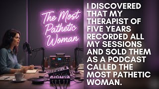 I discovered that my therapist of five years recorded all my sessions and sold them as a podcast...