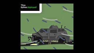 titus almost gets lifted by ef4 #tornado #tornadointerceptor #tornadoseason #animation