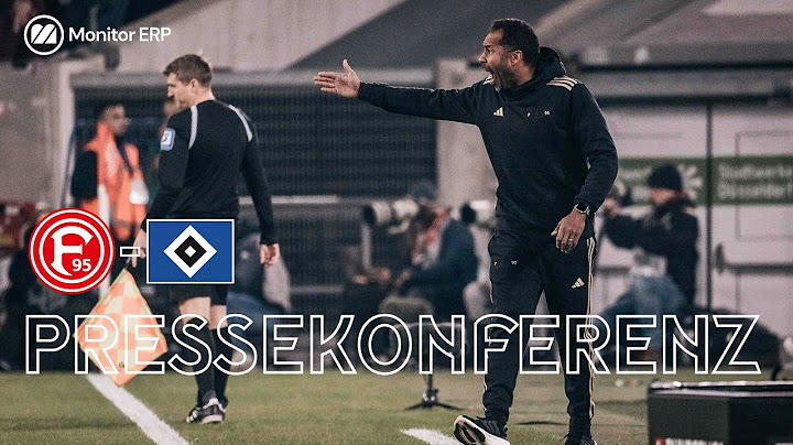 PRESSEKONFERENZ | Fortuna Düsseldorf vs. Hamburger SV 2:0 | 2023/24 | Thioune nach #F95HSV