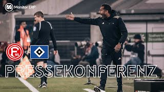 PRESSEKONFERENZ | Fortuna Düsseldorf vs. Hamburger SV 2:0 | 2023/24 | Thioune nach #F95HSV image