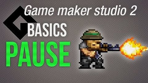 🔴Game Maker Studio 2 | Basics - Pause (all instances/objects)