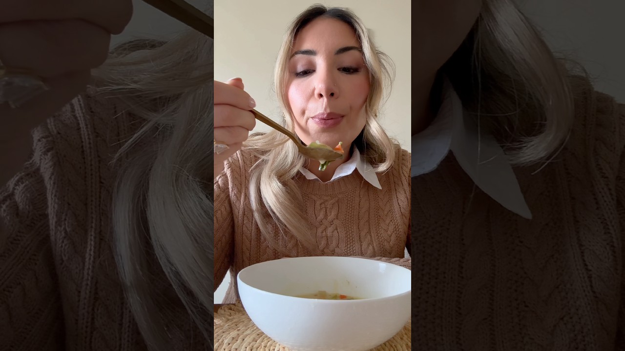 Cozy winter cooking made easy 🍲 #TraderJoesRecipe #CozySoup #ChickenGnocchiSoup