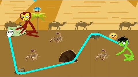 Thief Puzzle Stickman - Level 51-60 Answers - (GLS Studio Games)