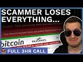 Scammer Loses Everything To Ransomware (Full 3hr Call)