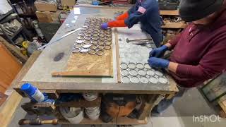 Stained Glass Window Restoration Build : Time Lapse