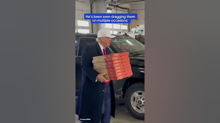 People are asking 'is something wrong with Trump's legs?'