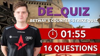 Dupreeh Plays De_Quiz | Betway's Quiz Against The Clock