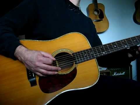 Old Washburn D-25 Acoustic Japan - YouTube