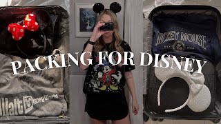 PACK WITH ME FOR DISNEY WORLD 2022!!!! 50th anniversary celebration!!