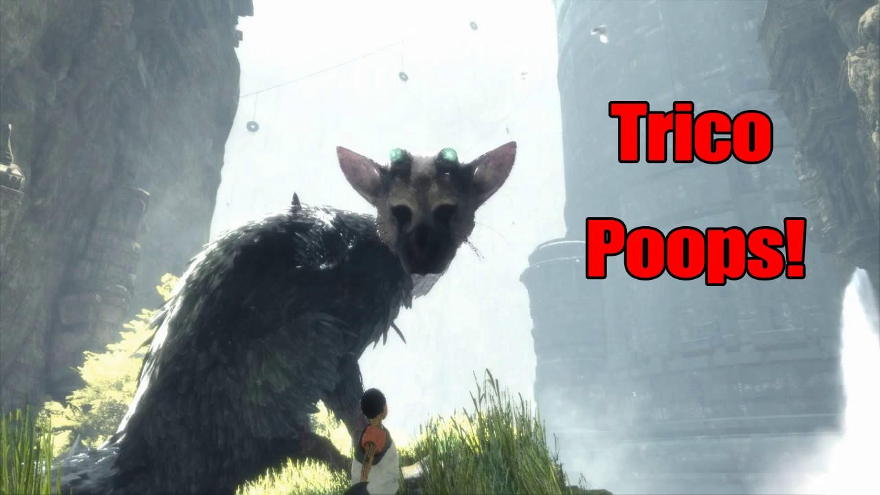 Turns out The Last Guardian's Trico poops and it's confused a few people  (and there's a trophy involved)