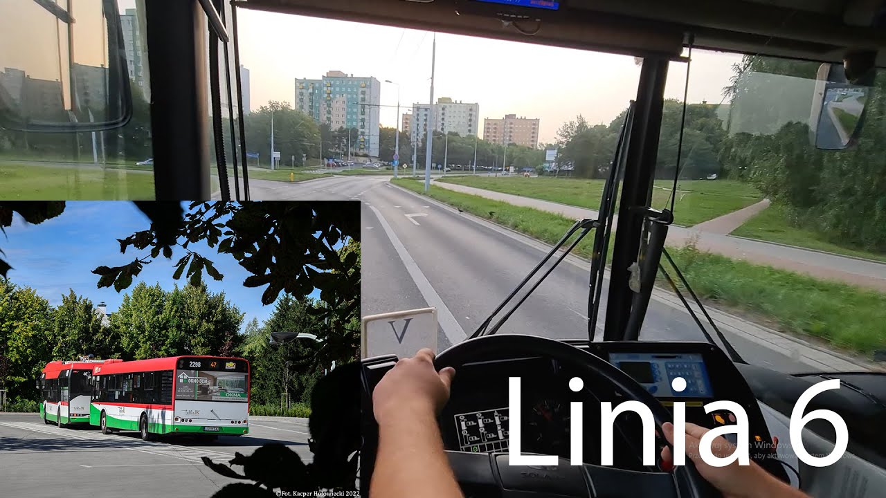 MPK Lublin [Linia 6] Romera-Niepodległości Solaris Urbino 12 III 
