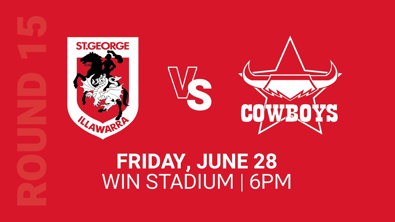 WIN Stadium home games for St George Illawarra Dragons 2019.