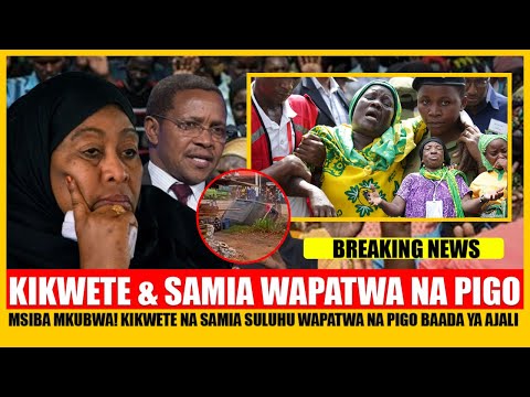 MSIBA MKUBWA KIKWETE NA SAMIA SULUHU WAPATWA NA PIGO BAADA YA AJALI MBAYA YA GARI LA CCM NEWS