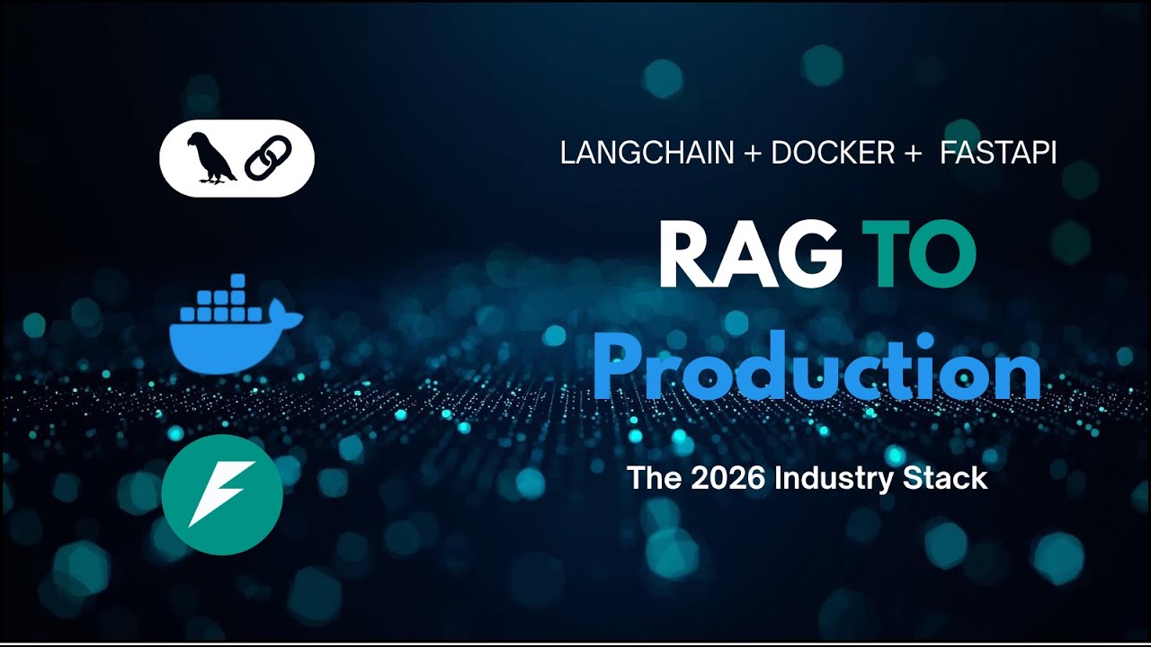 RAG Tutorial 2026: Containerizing LLM Apps with LangChain & Docker ...