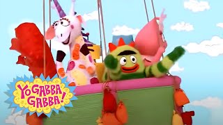 Yo Gabba Gabba Flying In A Hot Air Balloon Full Episode Show For Kids
