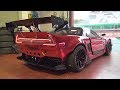 Honda NSX Rocket Bunny 3.5L Stroker V6 ITB's OnBoard @ Mugello - AMAZING Sounds!