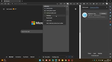 How to follow creators on YouTube in Microsoft Edge