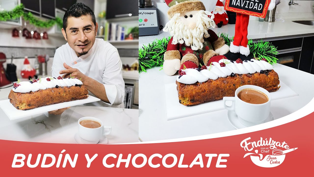 EL MEJOR CHOCOLATE CALIENTE Y BUDÍN DE PANETÓN | Endúlzate