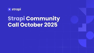 Strapi Community Call: Strapi AI, Media Library AI, Plugin Generators (with Boaz) &  Q&A