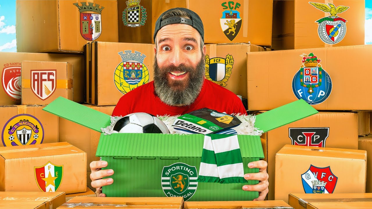 Recebi um Presente de Todos os Clubes da Liga Portugal