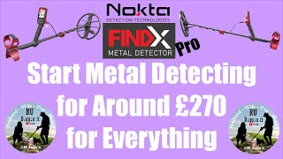 Nokta FindX Pro Metal Detecting for £270 - Unboxing - Assembly - First Look - Made in Turkey