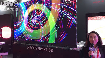 ISE 2018: Transtech LED Presents Discovery P1.58 High Definition LED Video Wall Display