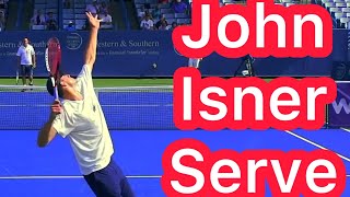 John Isner Serve Technique Explained (Tennis Tips For You To Copy)