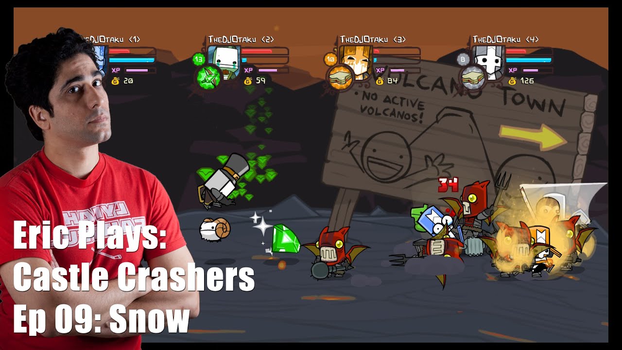 extralife Eric Plays Castle Crashers Ep 01 - I think the Kids Will Like  This 