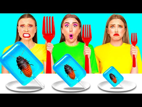 Big, Medium and Small Plate Challenge | Funny Situations and Fails by BaRaDa Challenge