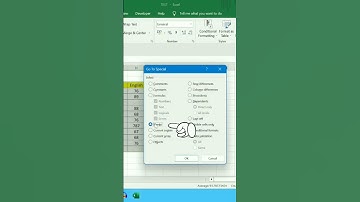 Blank Cells Highlight in Excel - Smart technique #shorts #highlightscell #blankcells