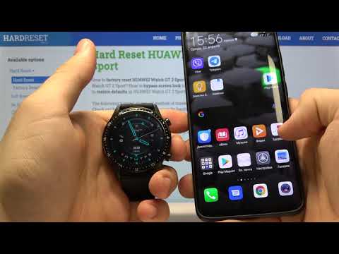 Как разъединить часы Huawei Watch GT 2 Sport от телефона через приложение?