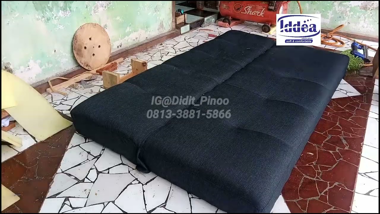 How to make a sofabed for $ 100 (cara membuat sofabed 1jutaan)