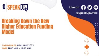 Breaking down the New Higher Education Funding Model