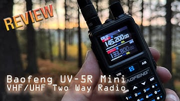 Baofeng UV-5R Mini - The Smallest Fully Featured Dual Bander Yet?