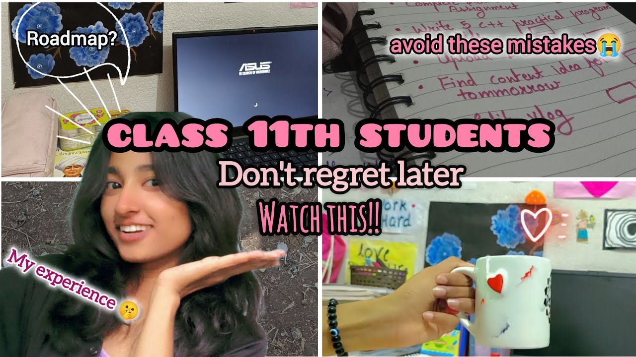 How to Study in Class 11th🤔 | Smart Strategy, Books & Mistakes to Avoid ...