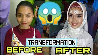 Before And Aftermakeup And Hijab Tutorialby Nharmie Touchpart 3.