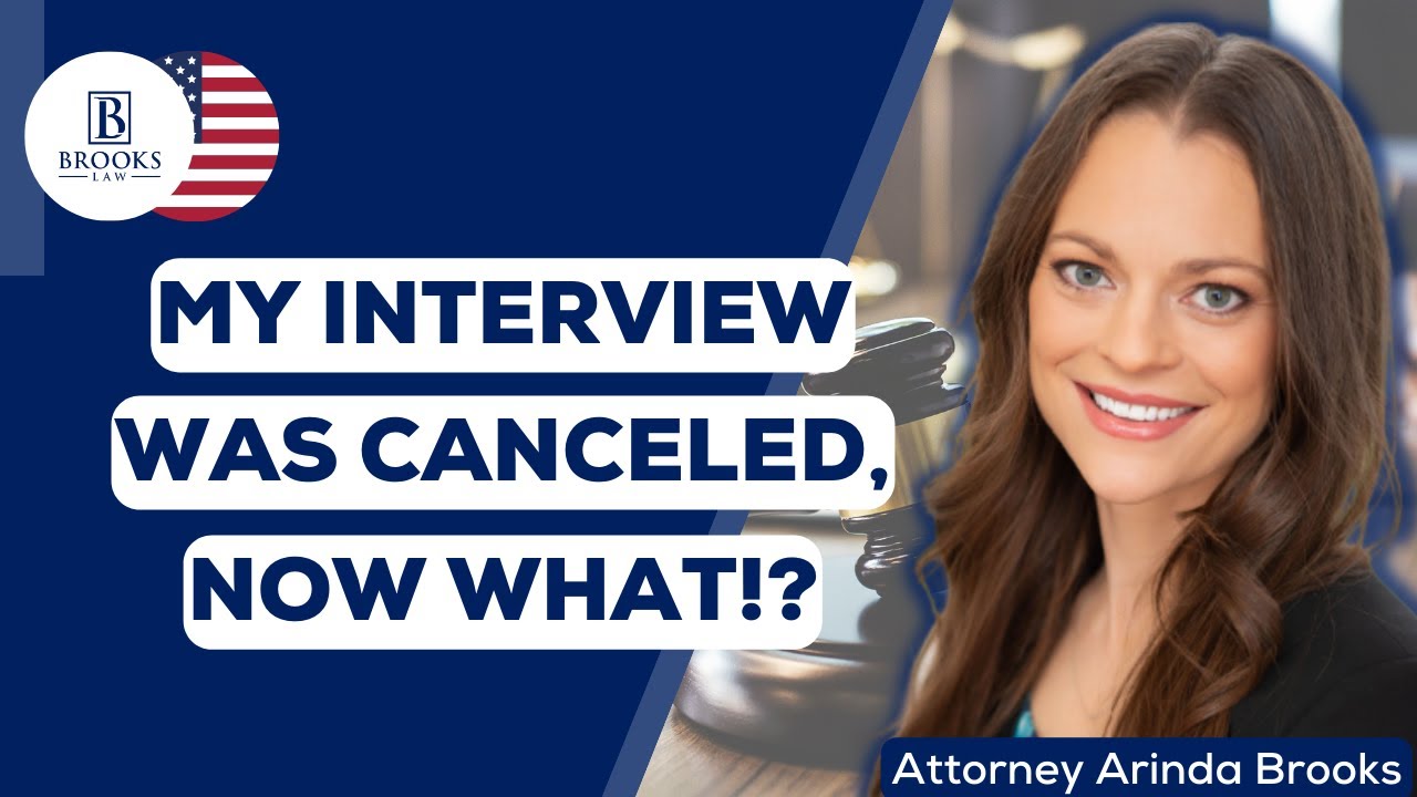 My interview was canceled, now what!?